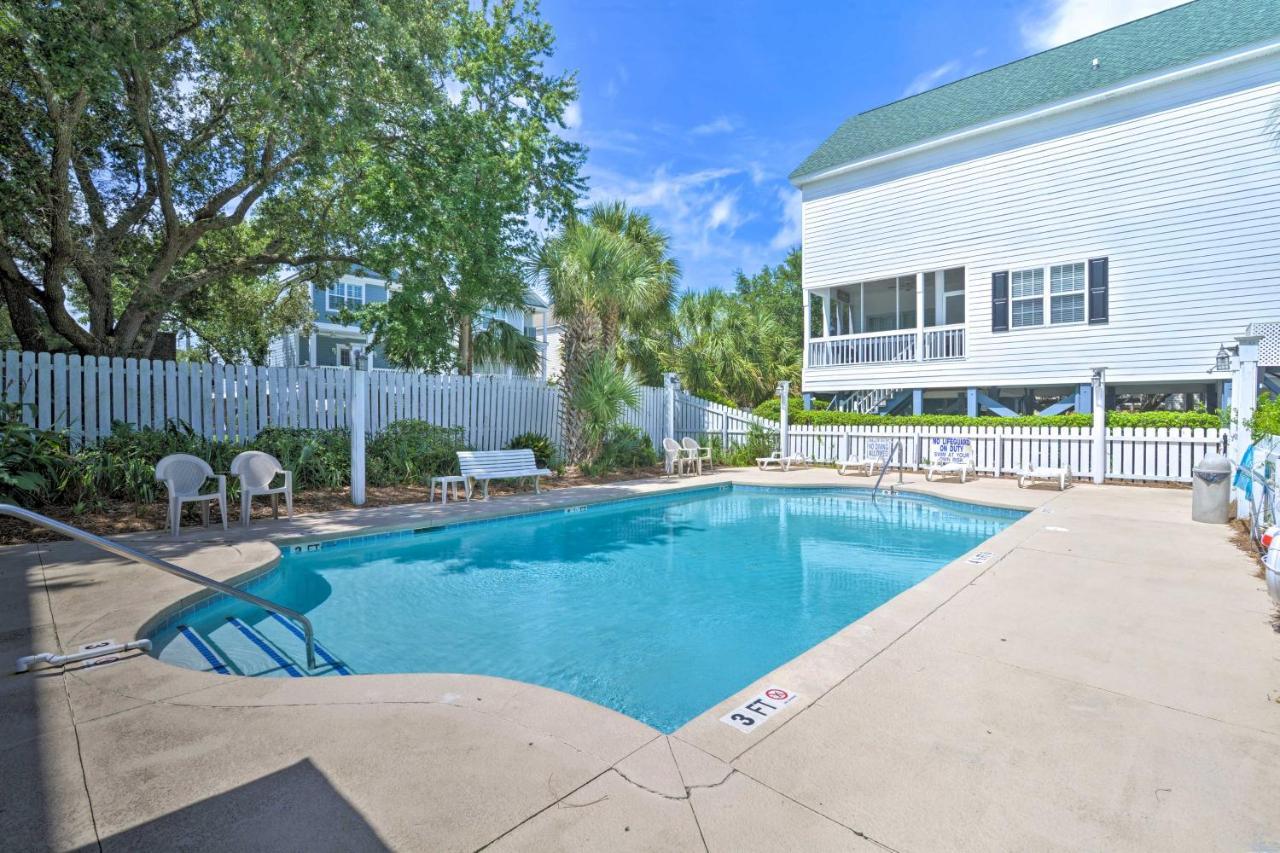 Surfside Beach Home Base Steps To Pool And Ocean! Myrtle Beach Buitenkant foto